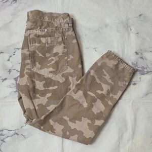 Citizens Of Humanity Tan Camouflage Pants